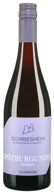 Spätburgunder feinherb Handwerk
