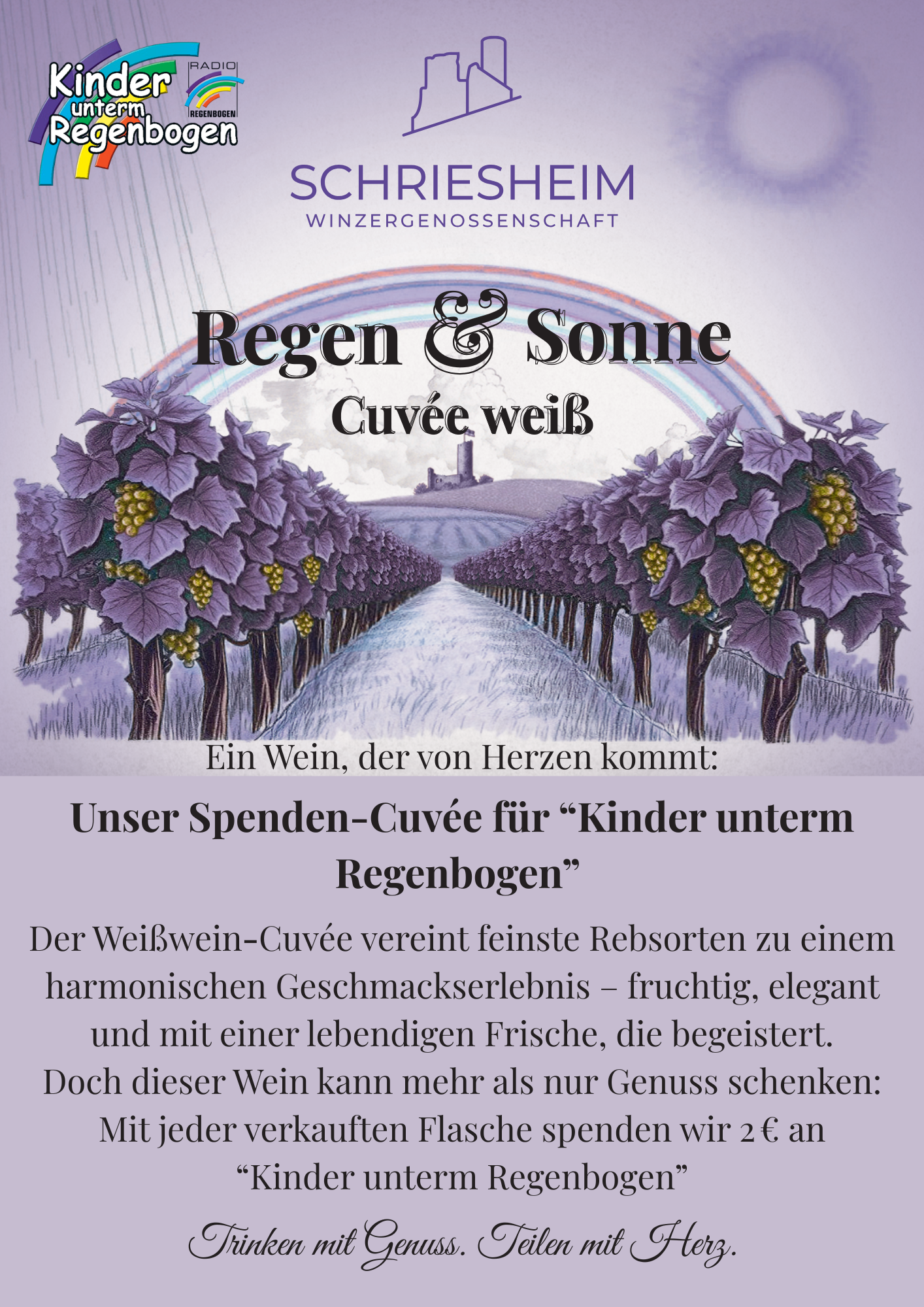 Regen & Sonne Weißwein Cuvée trocken