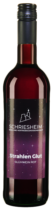 Glühwein rot "Strahlen Glut"